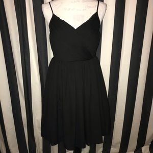 Banana Republic Sleeveless Black Fit & Flare 6P
